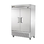 True T-49F-HC - Freezer, two-section, -10°F, (2) solid doors, stainless steel front